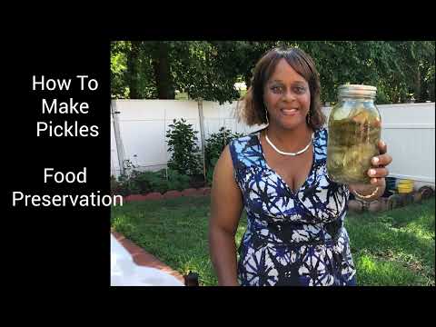 How To Make Pickles From Cucumbers From The Garden #1