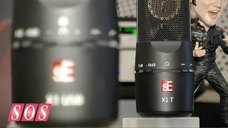 Video thumbnail for SE Electronics X1 USB & X1 T - Musikmesse 2014 by Sound On Sound magazine