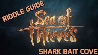 Sea of Thieves | Riddle Guide | Shark Bait Cove Waterfall, South and East Shark Statues