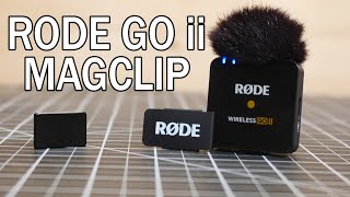 Rode Wireless Go ii Magclip [Hide your rode wireless mic]