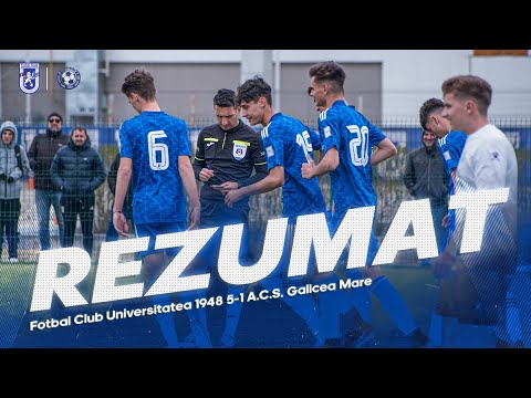 REZUMAT | FCU Primăvara 5-1 A.C.S. Galicea Mare (Cupa României)