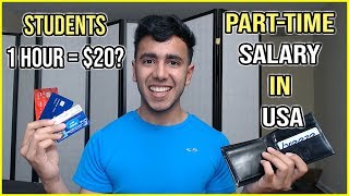 International Student Salary in USA | Part time & Full time work