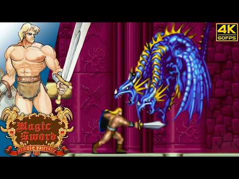 Magic Sword - Alan (Arcade / 1990) 4K 60FPS