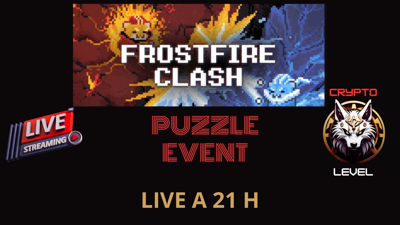ROLLERCOIN Live ¨Puzzle event" FROSTFIRE CLASH