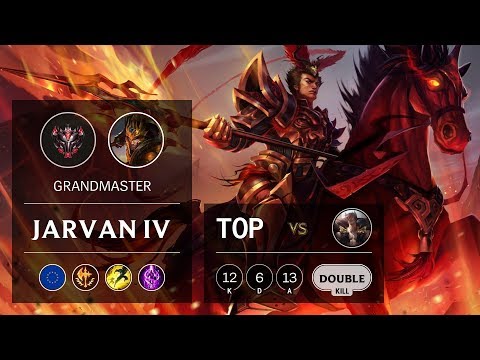 Jarvan IV Top vs Sett - EUW Grandmaster Patch 10.2