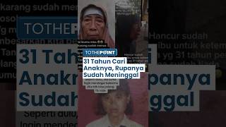 Pilu, Ibu di Purworejo Cari Anaknya yang Pergi Selama 31 Tahun, Rupanya Sudah Meninggal Dunia