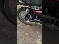 Akraprovic exhaust in splendor uro 1 #akrapovic #herohonda #splendor #modified #vandipranthan