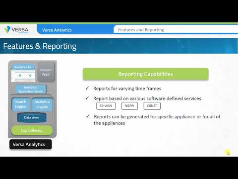 Sdwan Versa Essential Module 9 Versa Analytics