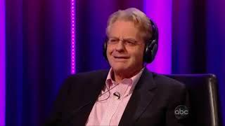 David Armand mimes to Eye of the Tiger by Survivor