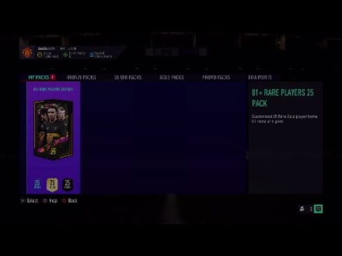 Opening My 81+ x25 Players pack (Fifa 21)