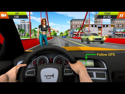 US Taxi Driving Simulator 2019 is an exciting and fun taxi driving simulator game(Part-1)