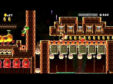 Playing on rails - [MERIPO-22] by Juandjo - SUPER MARIO MAKER - NO COMMENTARY 1ba