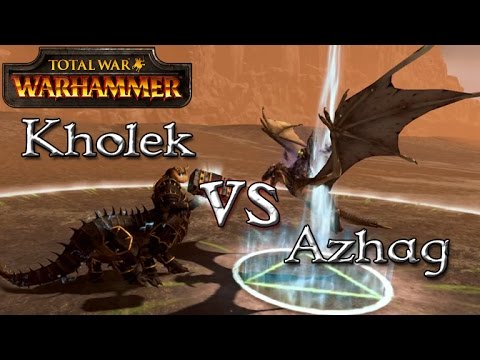 Kholek vs Azhag - Total War: Warhammer - 1v1 Unit Battles