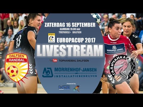 Return MJ Dalfsen vs Galytchanka (URK) 1e ronde EHF cup.