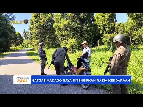 SATGAS MADAGO RAYA INTENSIFKAN RAZIA KENDARAAN JAGA KAMTIBMAS