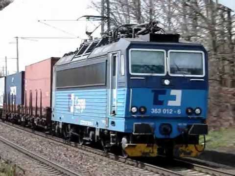 Vlaky Polom: průjezdy, 22.4.2012