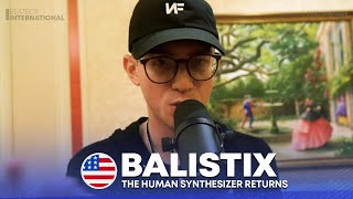 That reggaeton goes hard 🔥 - BALISTIX 🇺🇸 | The Human Synthesizer Returns