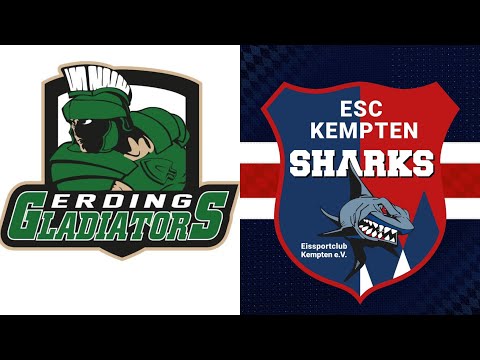Bayernliga 21/22 1.SP Erding Gladiators - ESC Kempten Sharks (Eröffnungsspiel)