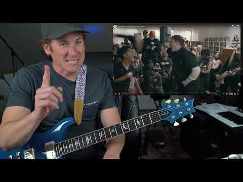 Guitar Teacher REACTS: KNOCKED LOOSE "Don't Reach For Me" /// LIVE