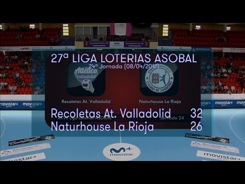LIGA LOTERIAS ASOBAL J24 Recoletas At. Valladolid - Naturhouse La Rioja