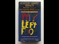 Opening To My Left Foot 1989 1990 Canadian VHS Release
