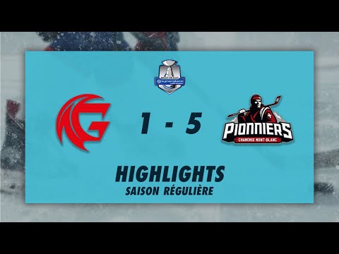 Gothiques d'Amiens 1-5 Pionniers de Chamonix - Highlights - Synerglace Ligue Magnus 2022/23