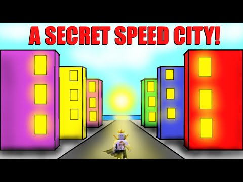 A SECRET SPEED CITY!? (Roblox)