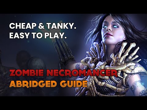 Zombie Necromancer - 3.14 League Start Abridged Guide | Path of Exile: Ultimatum
