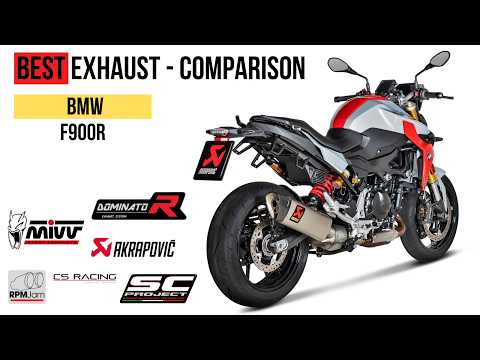 BEST Exhaust Sound - BMW F900R / SC-Project, Akrapovic, MIVV,  Remus
