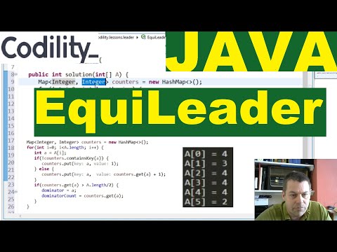 Codility Equileader Solution