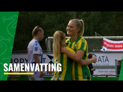 Samenvatting Heerenveen VR - ADO Den Haag VR 0-2 (08-10-2023)
