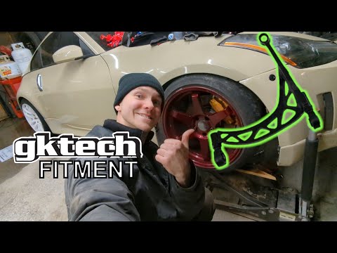 350Z Gktech Lower Control Arm Install