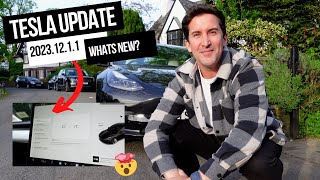 2023.12.1.1 Tesla Model 3/Y Update (WHATS NEW or HIDDEN)
