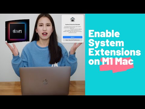 Comment activer les extensions système sur le Mac M1