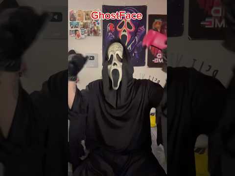 GhostFace gets adopted💀🤣#funnyshorts #comedy #shorts
