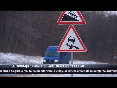 Autoritățile promit drumuri deszăpezite la timp