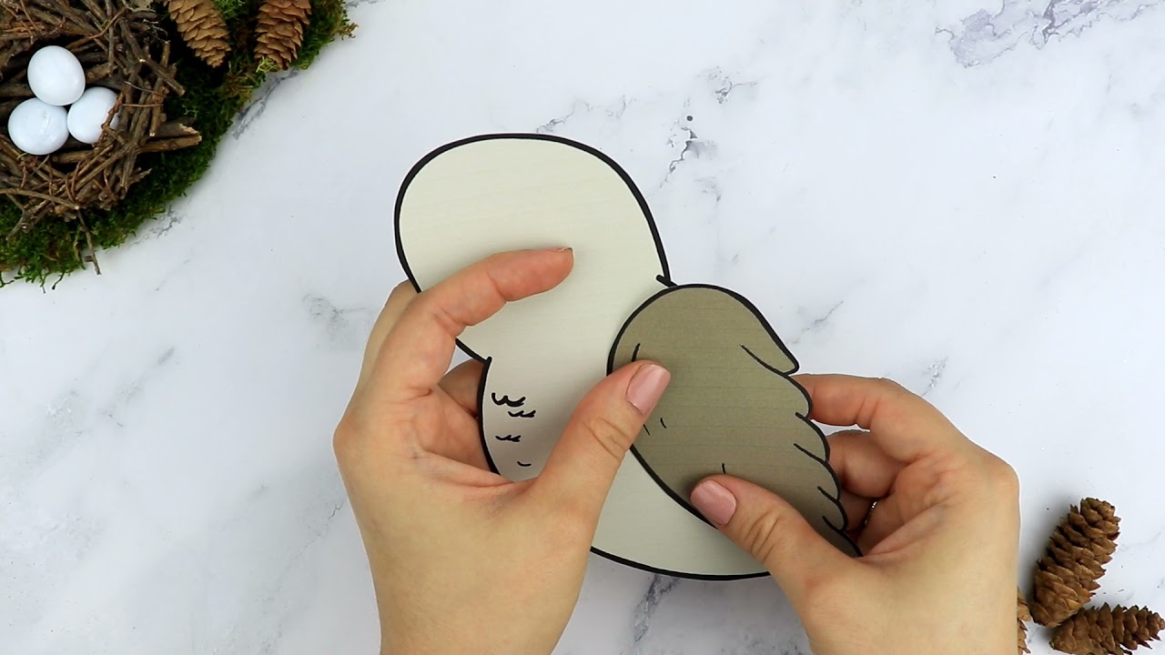 Easy and Free Barn Owl Craft Printable for Kids