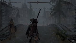 【ps4版 スカイリム】3   文字だけ実況 mod有り