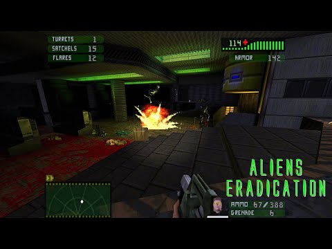 ALIENS: ERADICATION v2.0 | Spectacle Creep v10: E1M8 [Doom Ep1 Remaster] | 4K/60