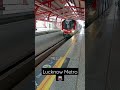 Welcome To Lucknow Metro Lucknow Metro Train Metrotrain Lucknowcity Indiranagar