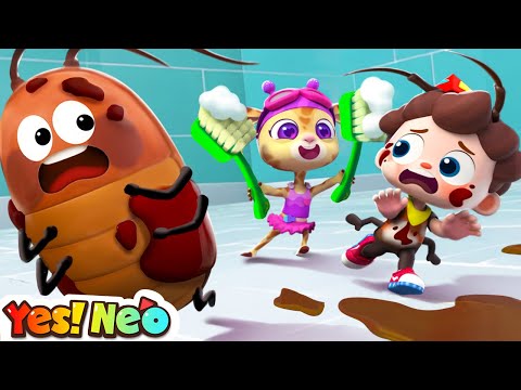 Let's Take a Bath, Baby | Healthy Habits | La Cucaracha | Nursery Rhymes & Kids Songs | Yes! Neo