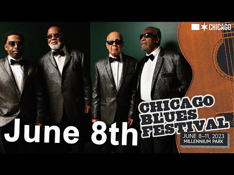 2023 Chicago Blues Festival at the Jay Pritzker Pavilion — June 8th