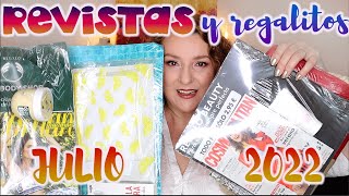 ¡NUEVO! Revistas julio 2022 con regalitos . Revistas  de moda y belleza. #revistasregalos #regalos