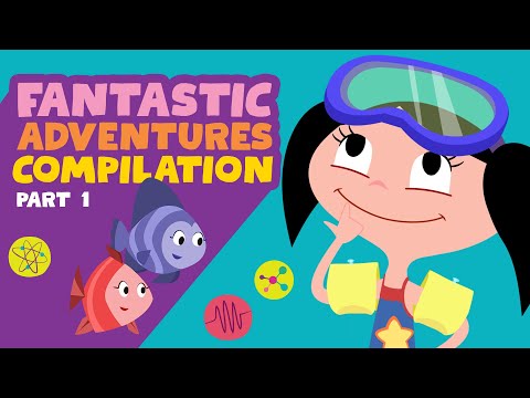 🟠 FANTASTIC ADVENTURES COMPILATION - Part 1 🌈✨ Earth to Luna!