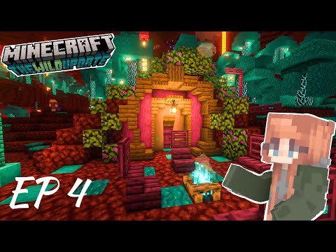 A Hobbit Hole Nether Hub! 1.19 Survival Let's Play | Episode 4 | Red's World: The Wild Update