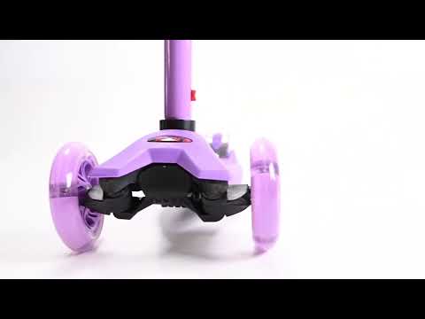 Video de Monopatín 4 ruedas Rash violeta