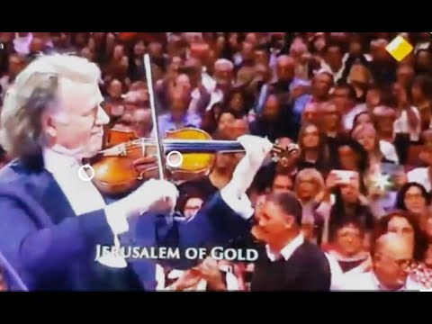 Jerusalem of gold - Yerushalayim Shel Zahav - André Rieu, Tel Aviv, Israel 2018 - HD VERSION