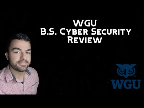 WGU Cyber Security Degree Review