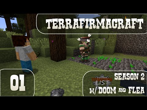 Minecraft Terrafirmacraft - Season 2 Multiplayer - Ep 01 - Exiled!