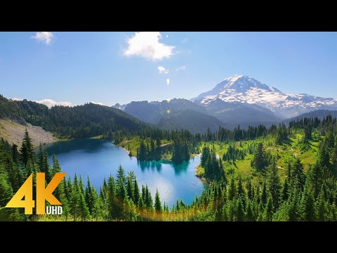 4K Amazing Nature - Episode #3 - The Most Beautiful Places in the World - Scenery of USA and Europe